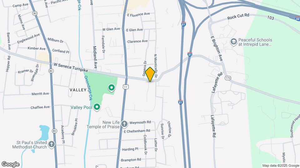 222-220 E Seneca Turnpike Map and Location Details