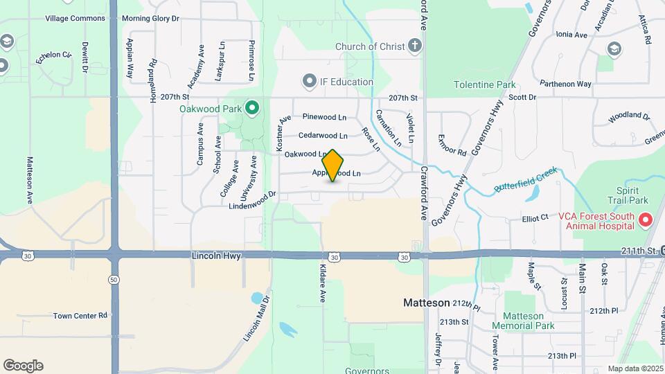 4222 Lindenwood Dr Mapa y Detalles de la Ubicación