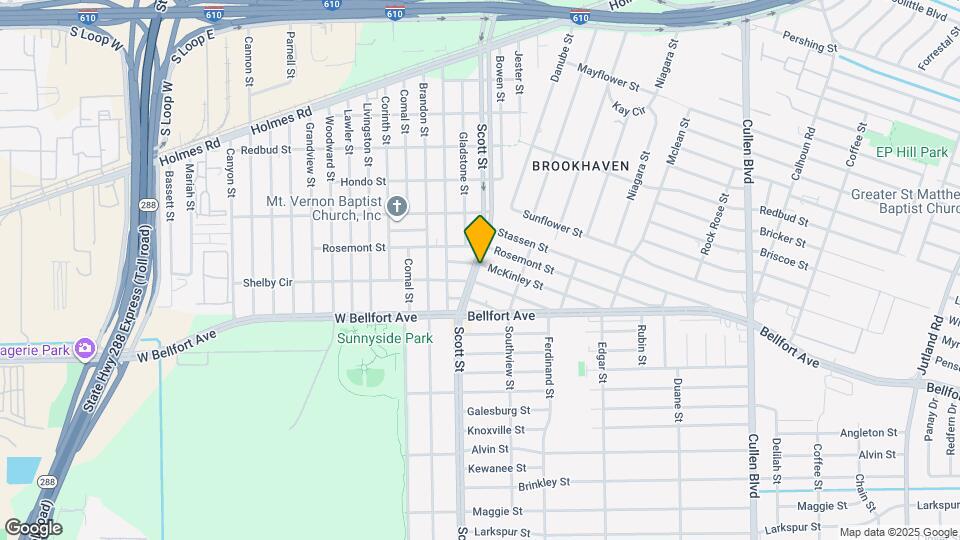 3902 McKinley St Map and Location Details