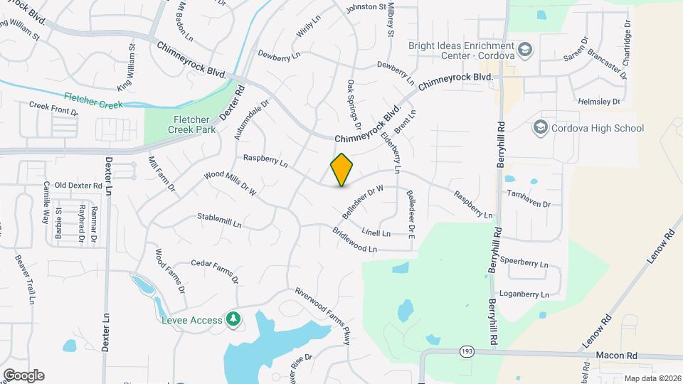 8901 Raspberry Ln Mapa y Detalles de la Ubicación