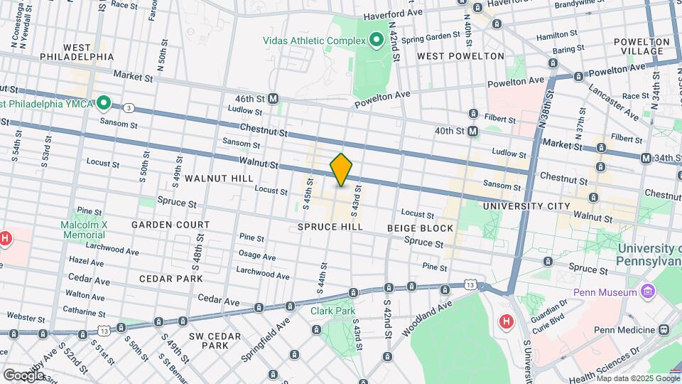 223 S 44th St Map and Location Details