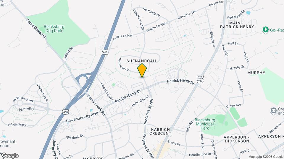 360 Shenandoah Cir Map and Location Details