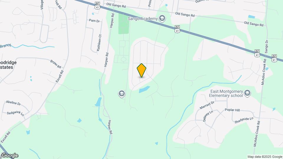 585 Dexter Dr Map and Location Details