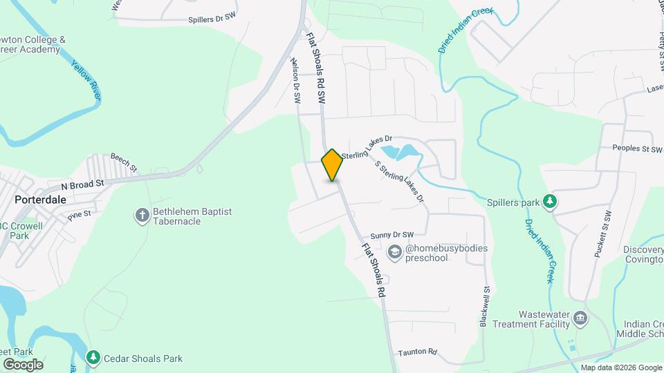 9248 Flat Shoals Rd SW, Unit 7a Map and Location Details