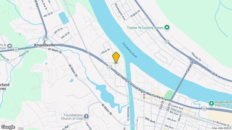 222 Oliver St Map and Location Details