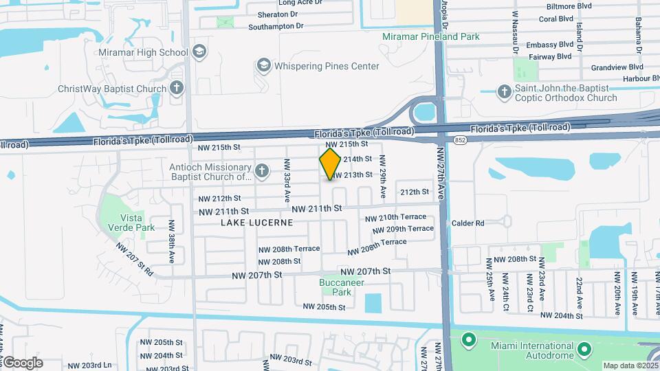 3055 NW 212th St Map and Location Details