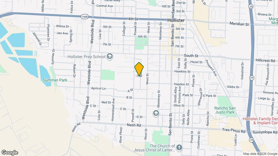 960 Suiter St Map and Location Details