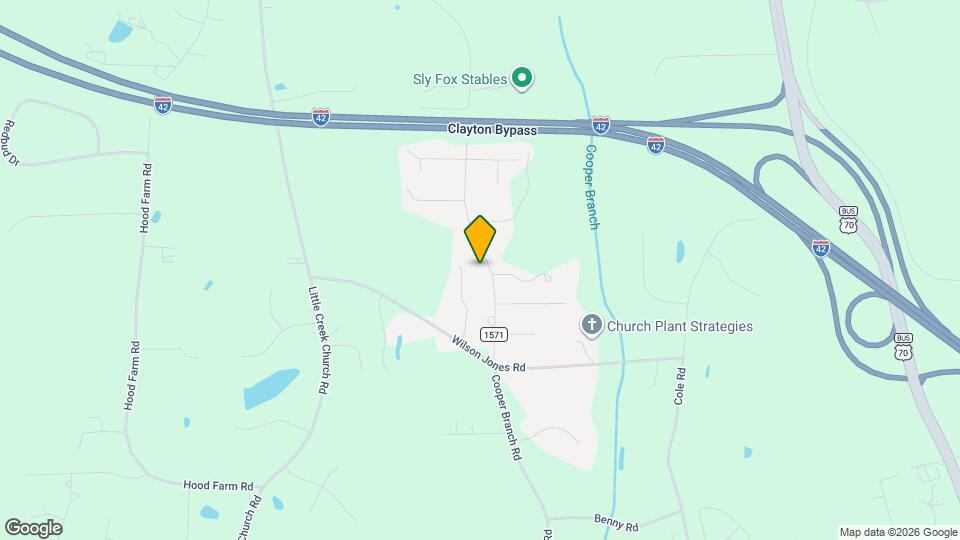 2137 Cooper Branch Rd Map and Location Details