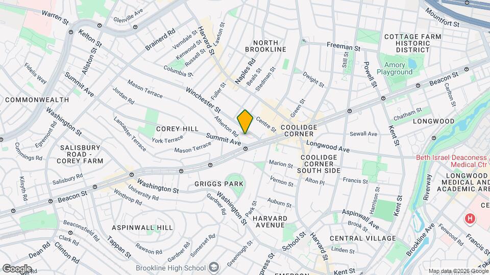 26 Winchester St, Unit 808 Mapa y Detalles de la Ubicación