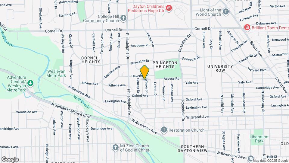 1249 Wilson Dr Map and Location Details