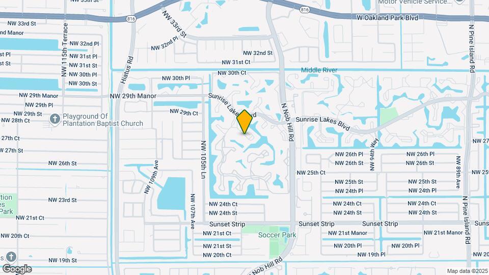 Sunrise Lakes Phase 4 Map and Location Details