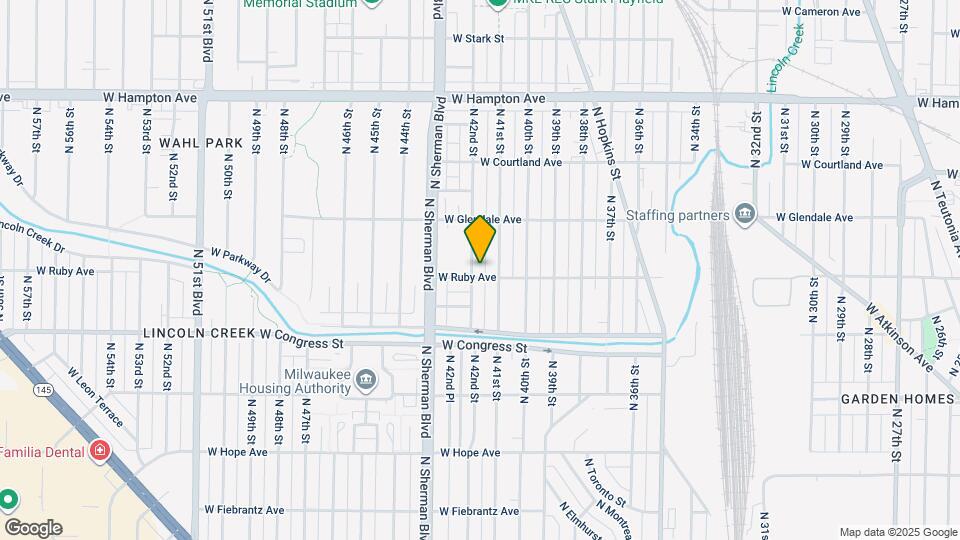 4506 N 42nd St Map and Location Details