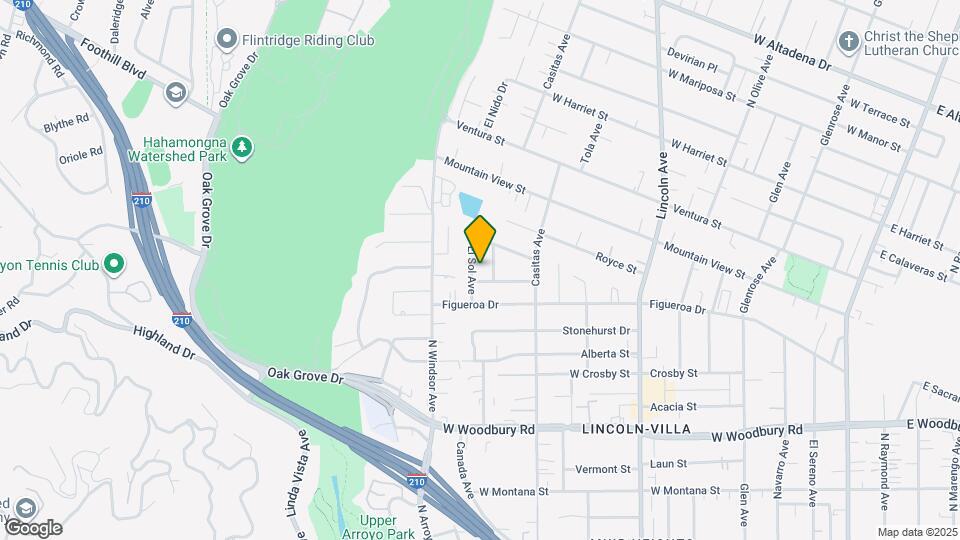 2504 El Sol Ave Mapa y Detalles de la Ubicación