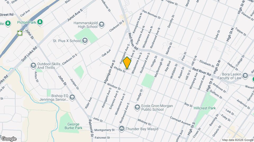 145 Empress Av S Map and Location Details