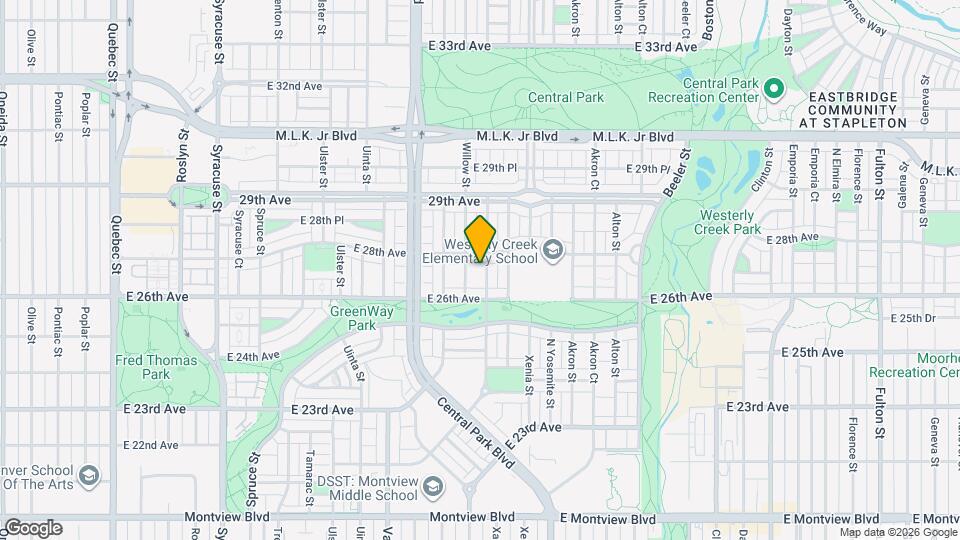 2745 Xanthia St Map and Location Details
