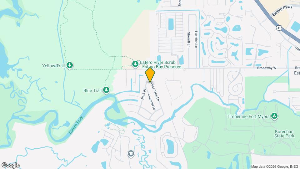 20620 Pine Tree Ln Map and Location Details