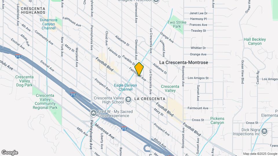 2844 Fairmount Ave Map and Location Details