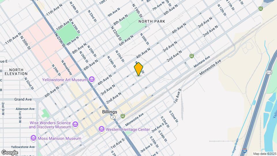 207 N 23rd St Map and Location Details
