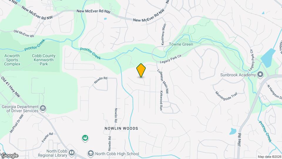 3915 Madison Bnd NW Map and Location Details