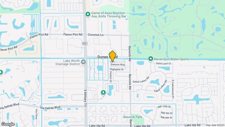 4632 Danson Way Map and Location Details