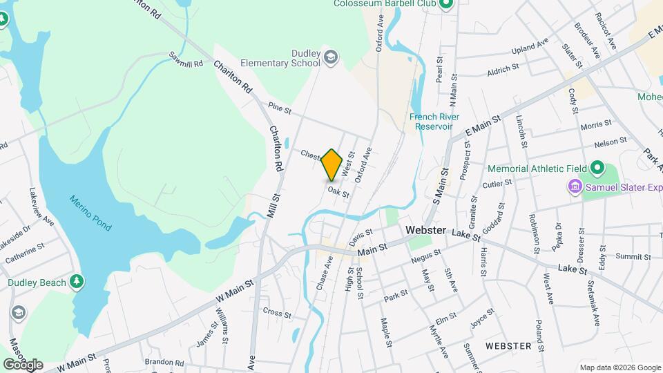 8 Oak St, Unit #1 Map and Location Details