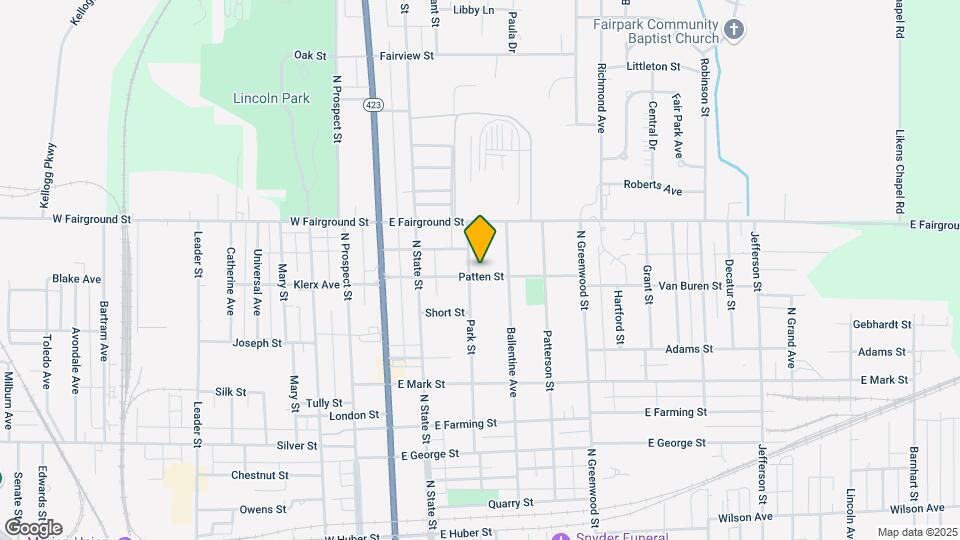 254 Patten St Map and Location Details