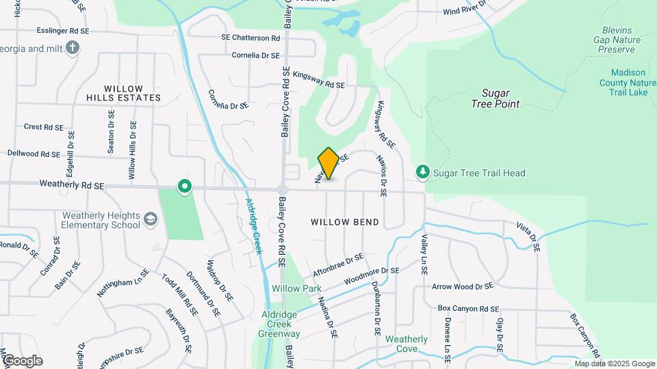 2003 Weatherly Rd SE Map and Location Details