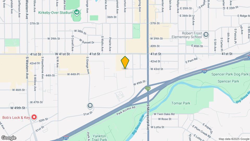 2425 S Norton Ave-Unit -1-3 Map and Location Details