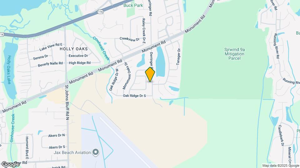 1540 Derringer Rd Map and Location Details