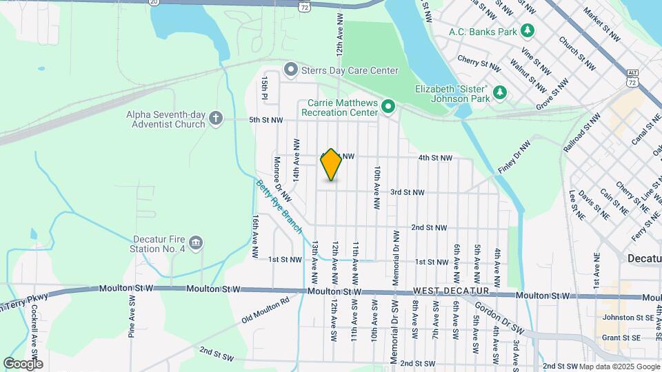 401 12th Ave NW Map and Location Details