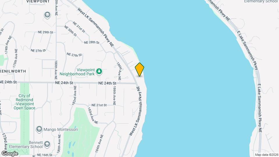 2410 West Lake Sammamish Pkwy NE Map and Location Details