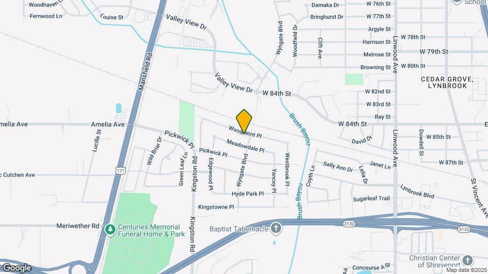 706 Woodmont Pl Map and Location Details