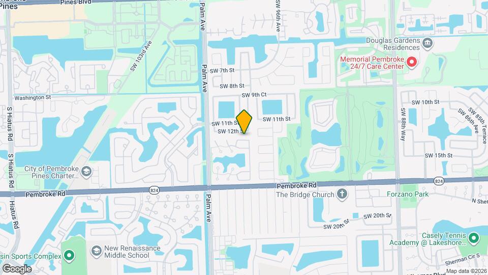 9811 SW 13th Ct Mapa y Detalles de la Ubicación