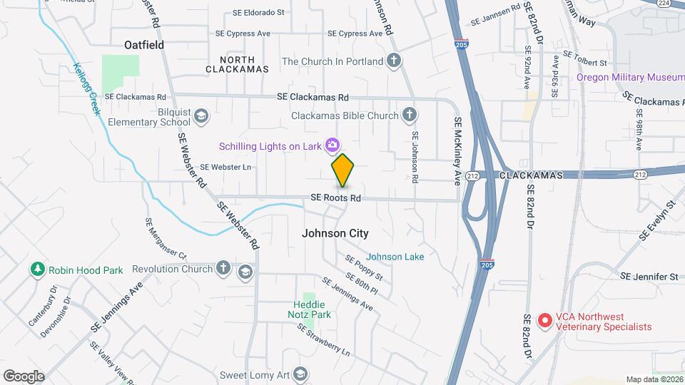 16060 SE Lark Ave Map and Location Details