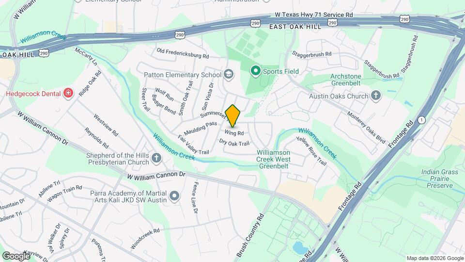 4910 Wing Rd Map and Location Details