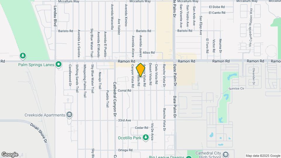 32300 Monte Vista Rd Map and Location Details