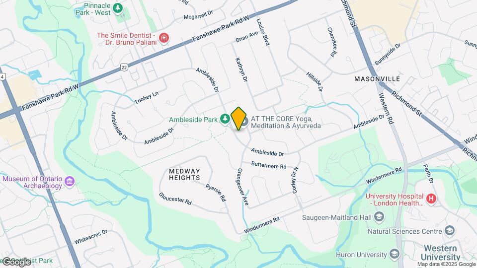206 Ambleside Dr Map and Location Details