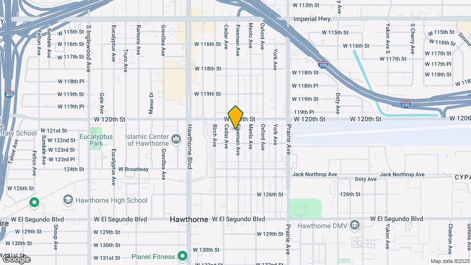 12101 Freeman Ave, Unit B Map and Location Details