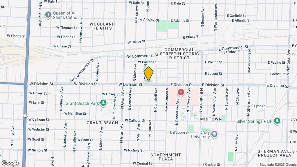 425 W Division St Map and Location Details