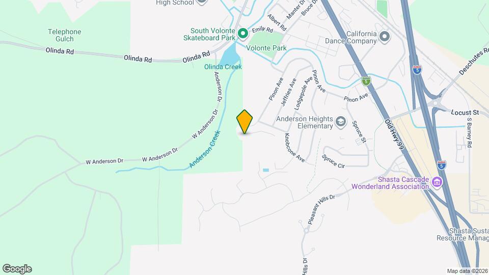 2381 Yellow Finch Way Map and Location Details