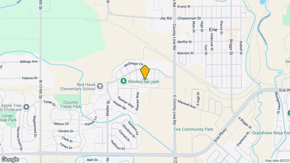 121 S McGregor Cir Map and Location Details