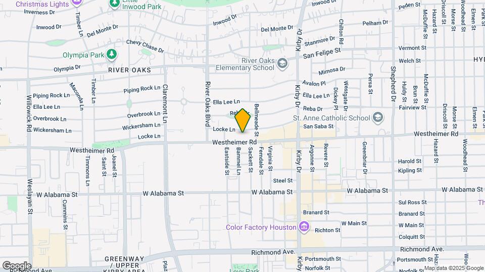 3214 Westheimer Rd Map and Location Details