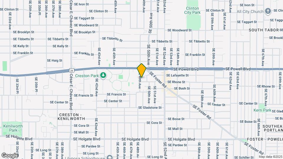3628 SE 49th Ave Mapa y Detalles de la Ubicación