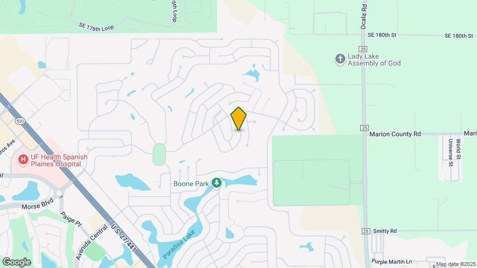 1540 Hillcrest Dr Mapa y Detalles de la Ubicación