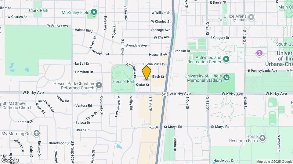 1407 S State St Map and Location Details