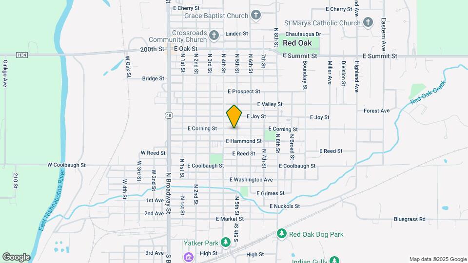711 N 5th St Map and Location Details