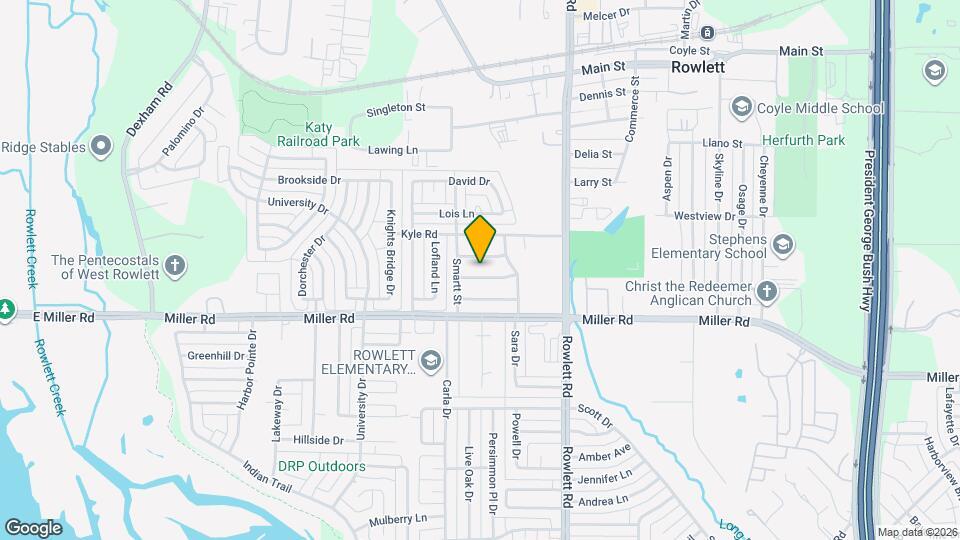 3017 Sandra Ln Map and Location Details