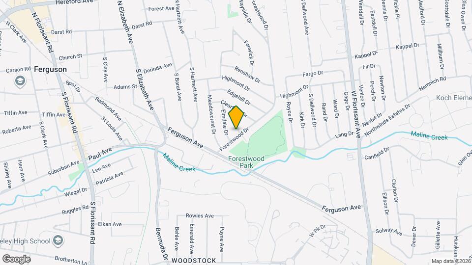 299 Dashwood Dr Map and Location Details