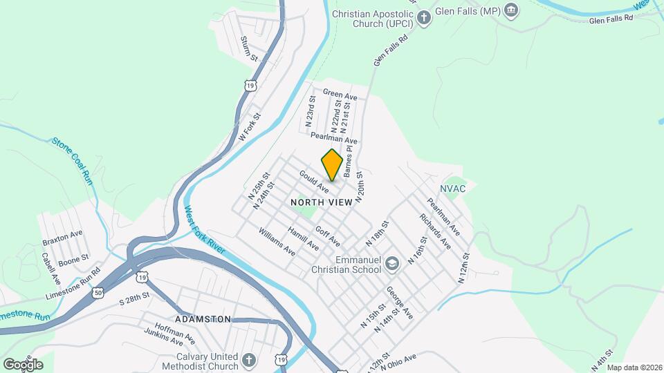 2112 Gould Ave Map and Location Details