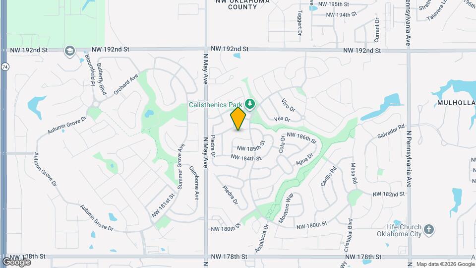 2721 NW 186th Terrace Map and Location Details